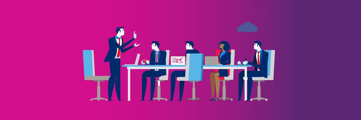 The Smarty Pants Guide to Microsoft Teams graphic of people during a meeting