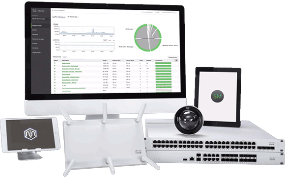 Cisco Meraki for your network operations Cisco Meraki product range